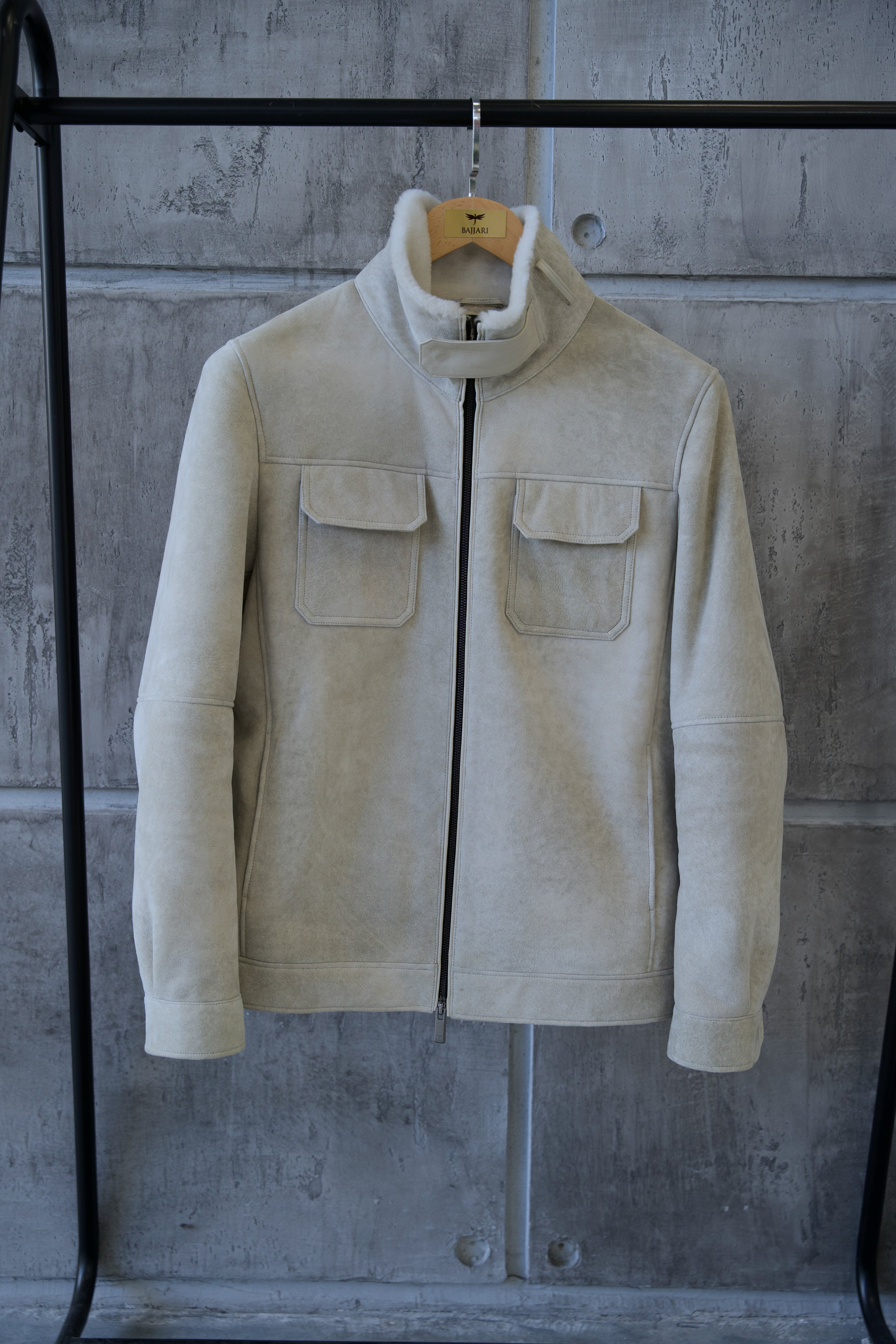 Sheepskin and Fur Men's Jacket
