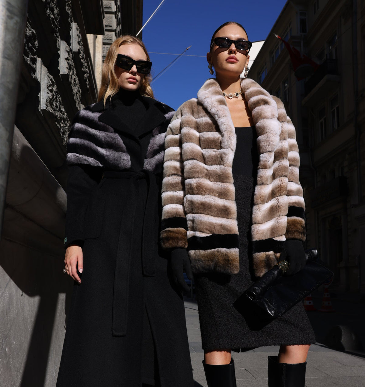 ALPACA REX FUR COAT