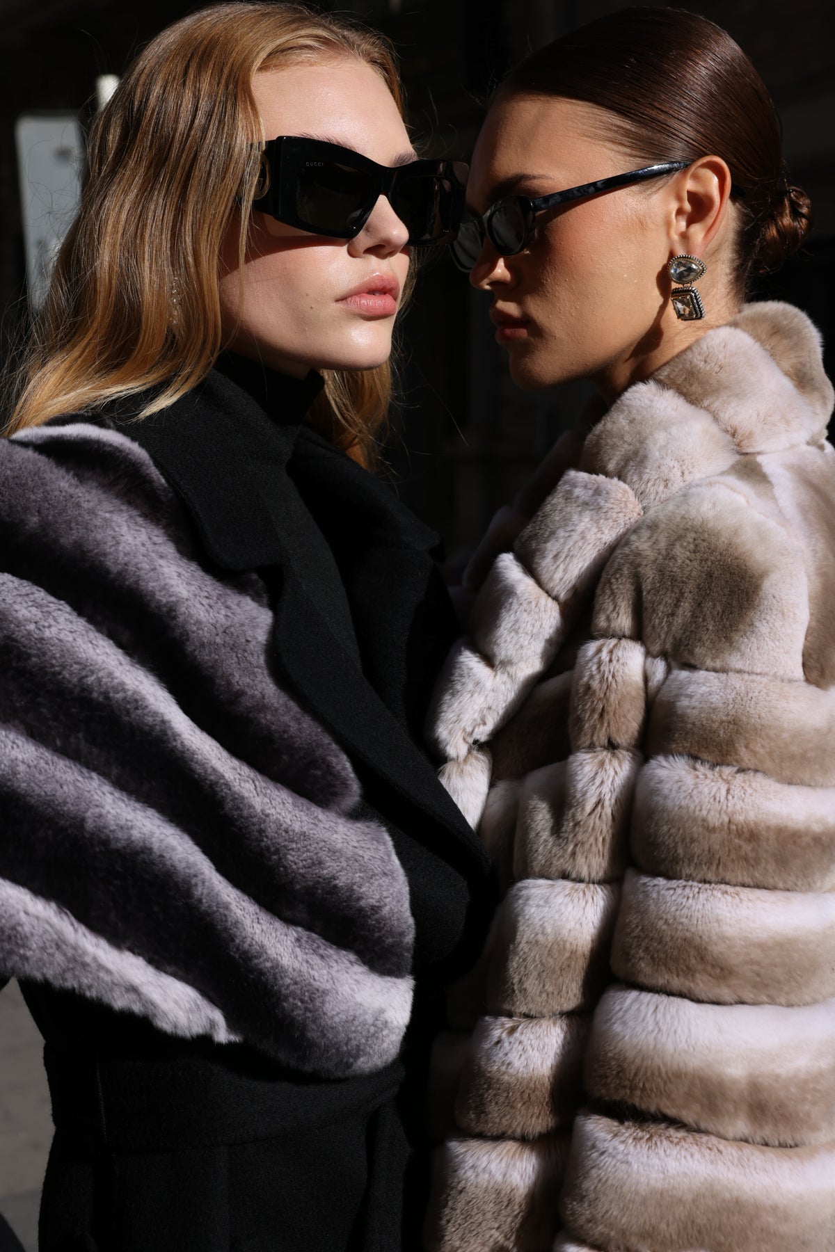 ALPACA REX FUR COAT