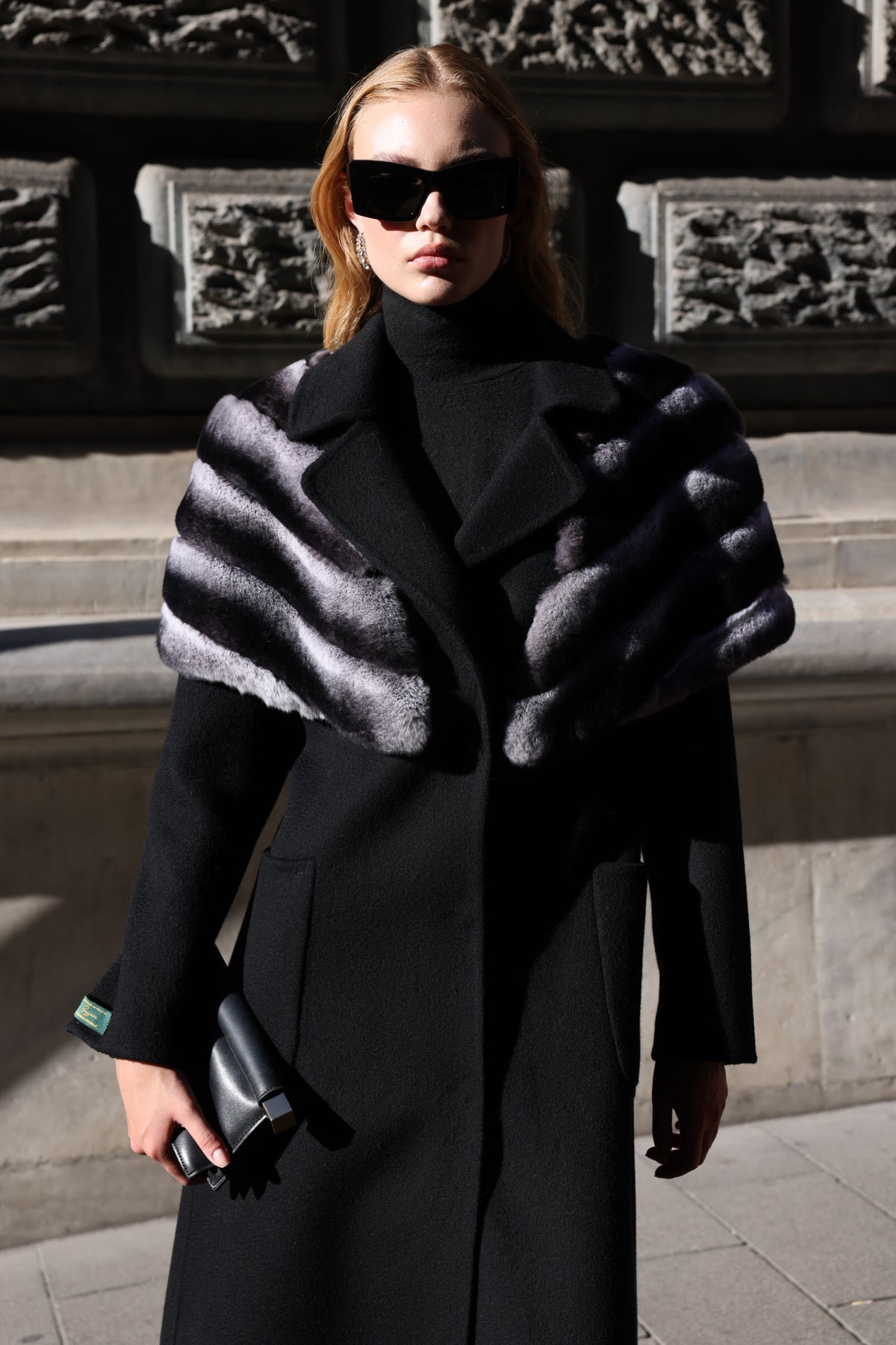 ALPACA REX FUR COAT