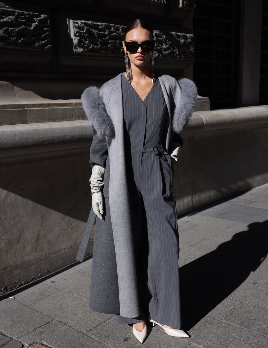 ALPACA FOX COAT -9022