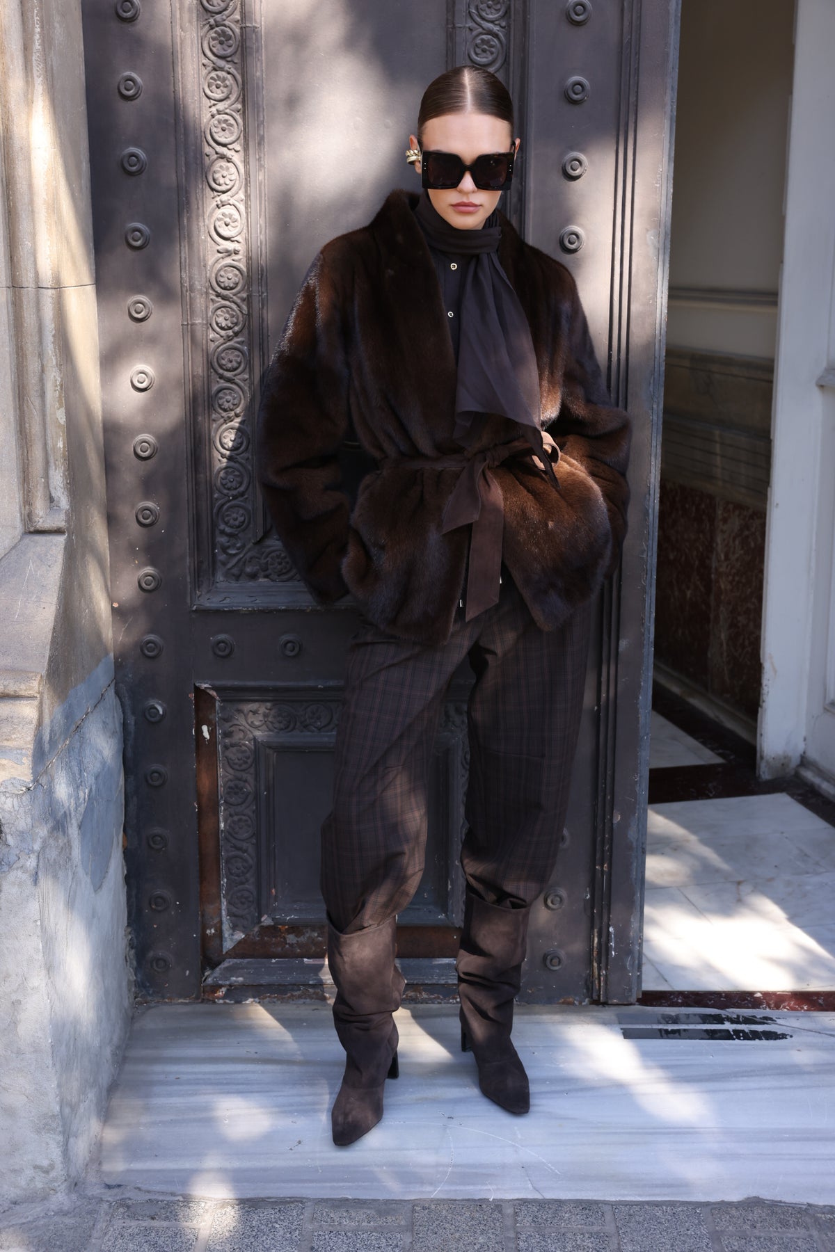 SCANBROWN MINK FUR JACKET