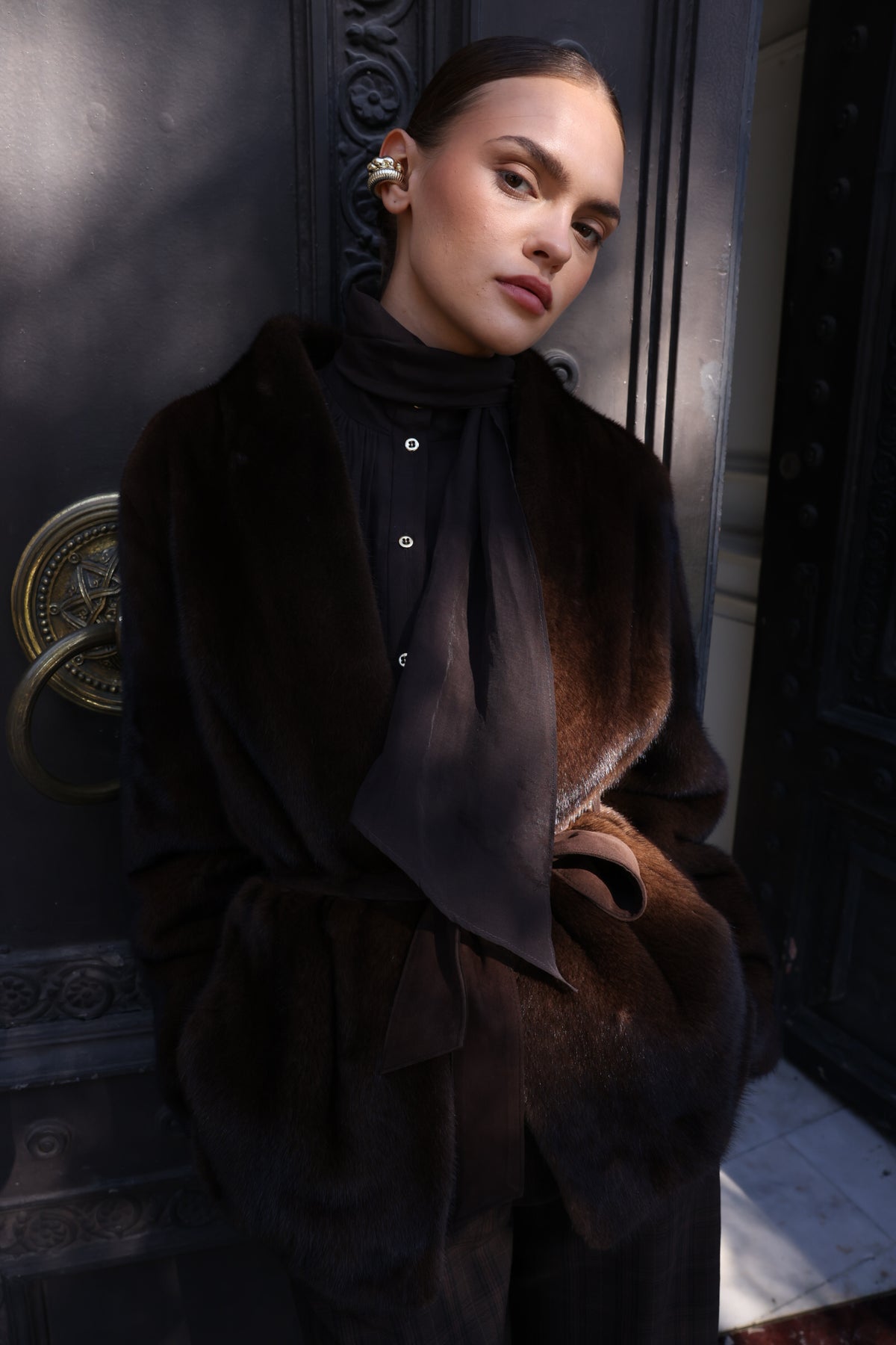 SCANBROWN MINK FUR JACKET