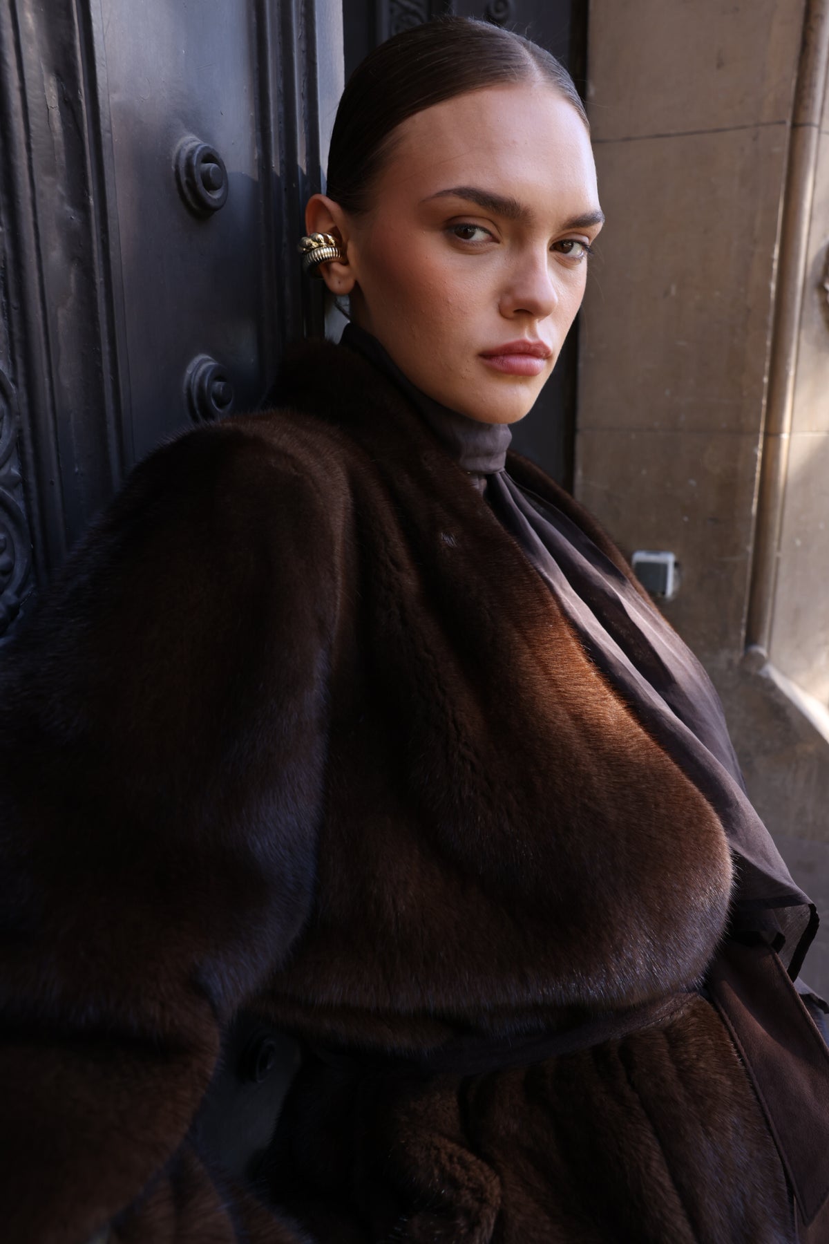 SCANBROWN MINK FUR JACKET