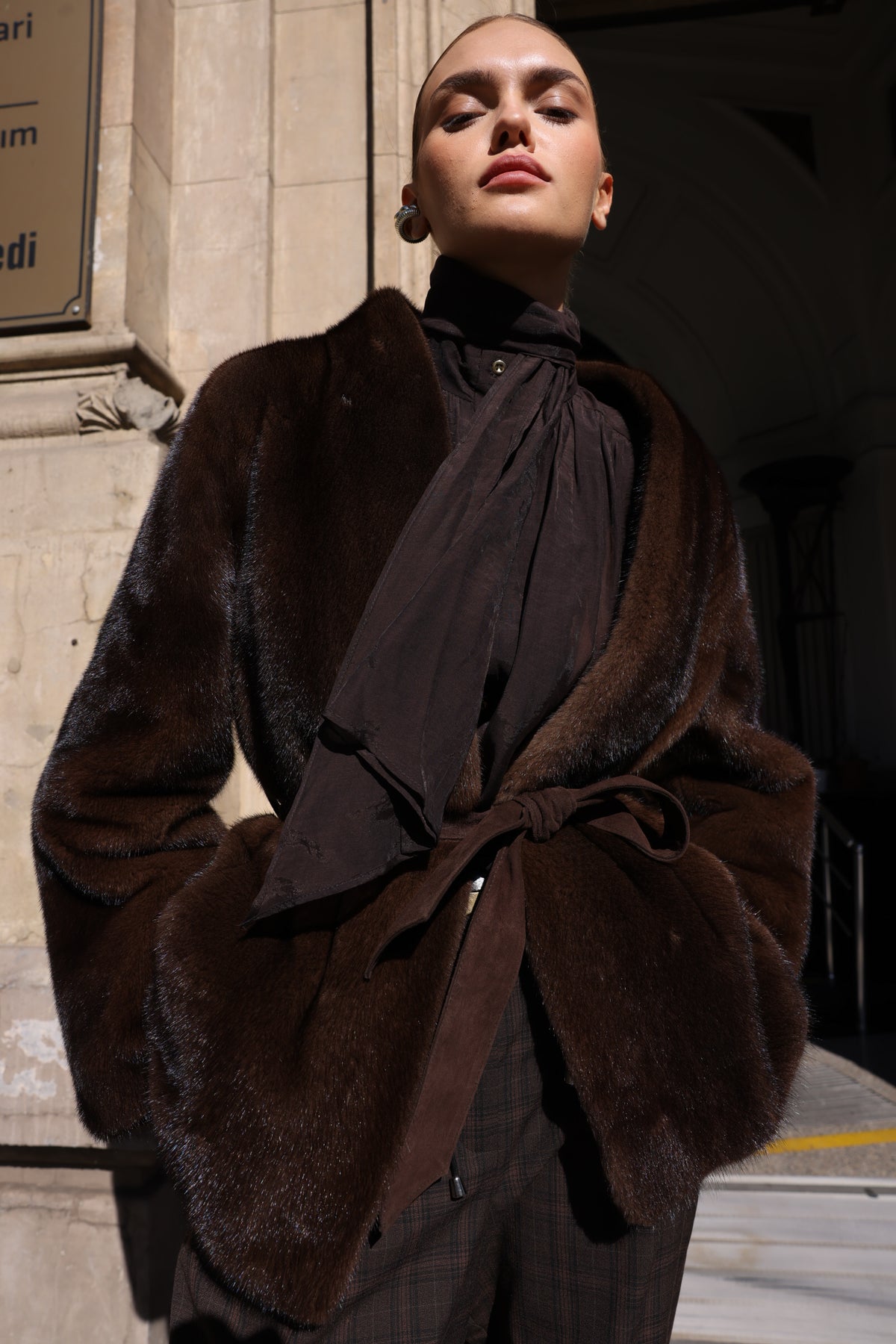 SCANBROWN MINK FUR JACKET