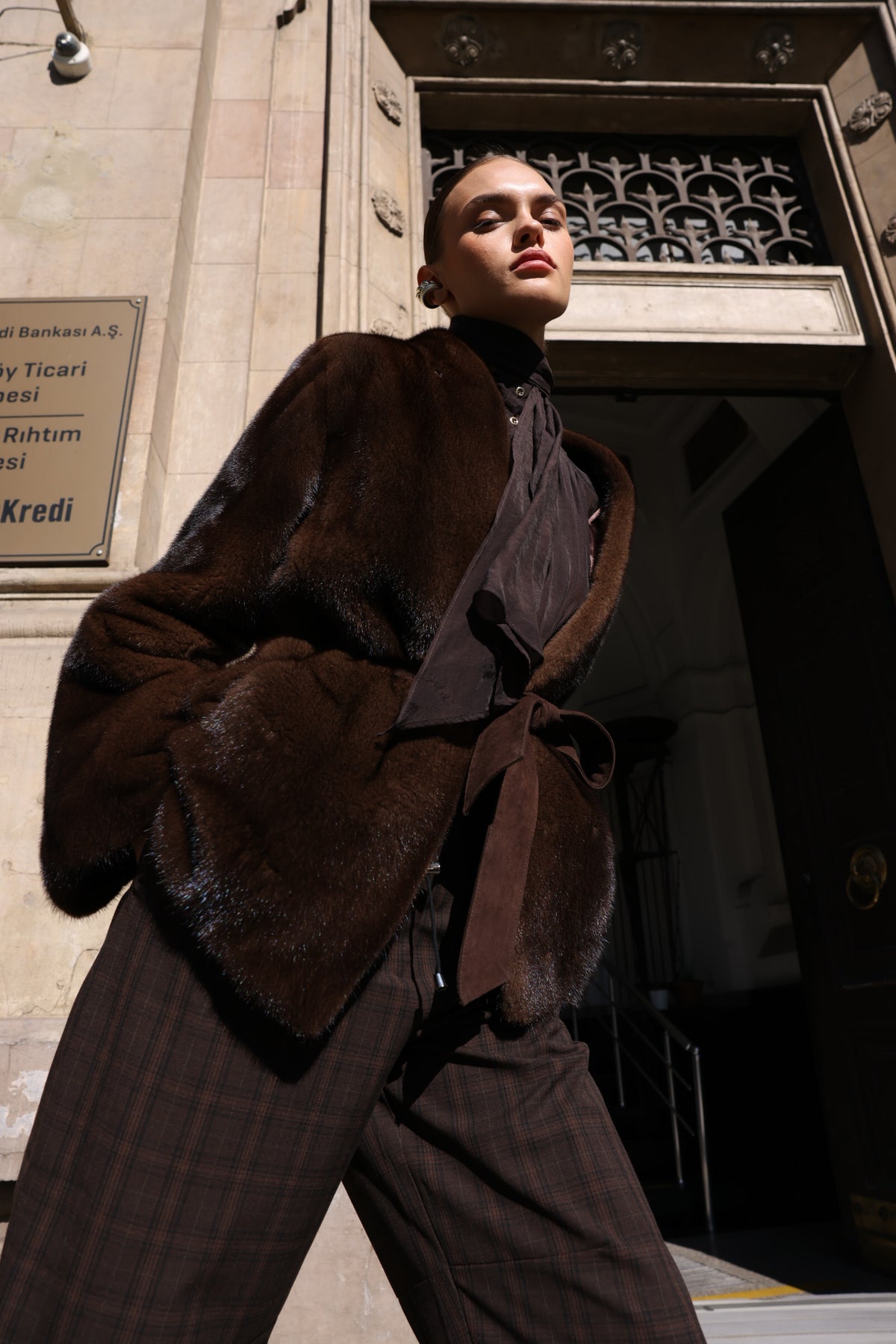 SCANBROWN MINK FUR JACKET