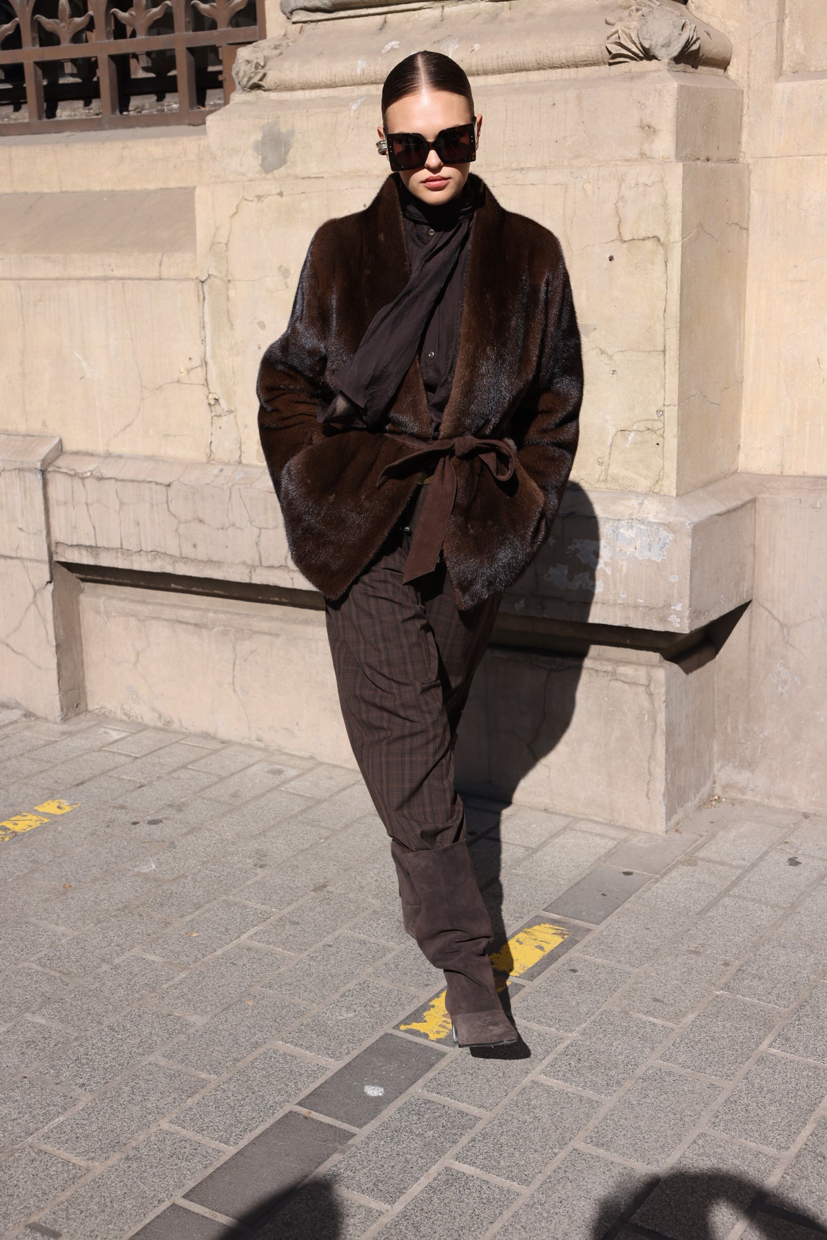 SCANBROWN MINK FUR JACKET