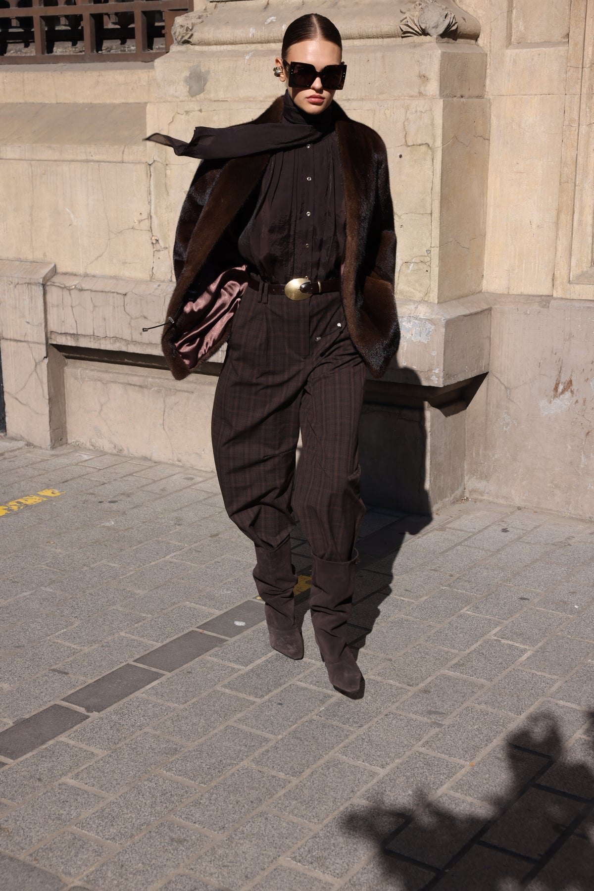 SCANBROWN MINK FUR JACKET