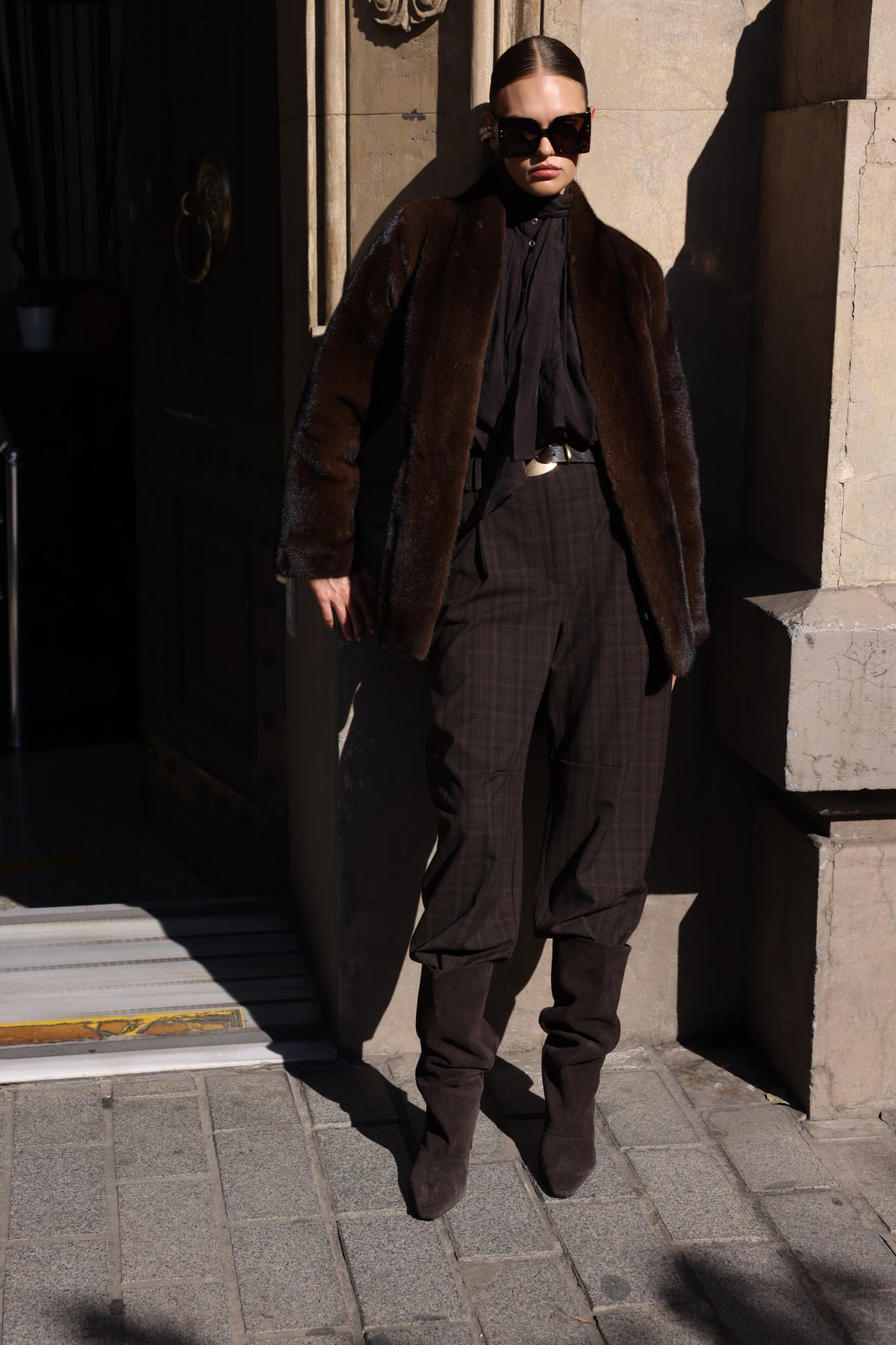 SCANBROWN MINK FUR JACKET