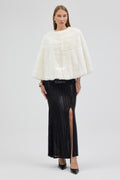 White Rabbit Rex Fur Shawl