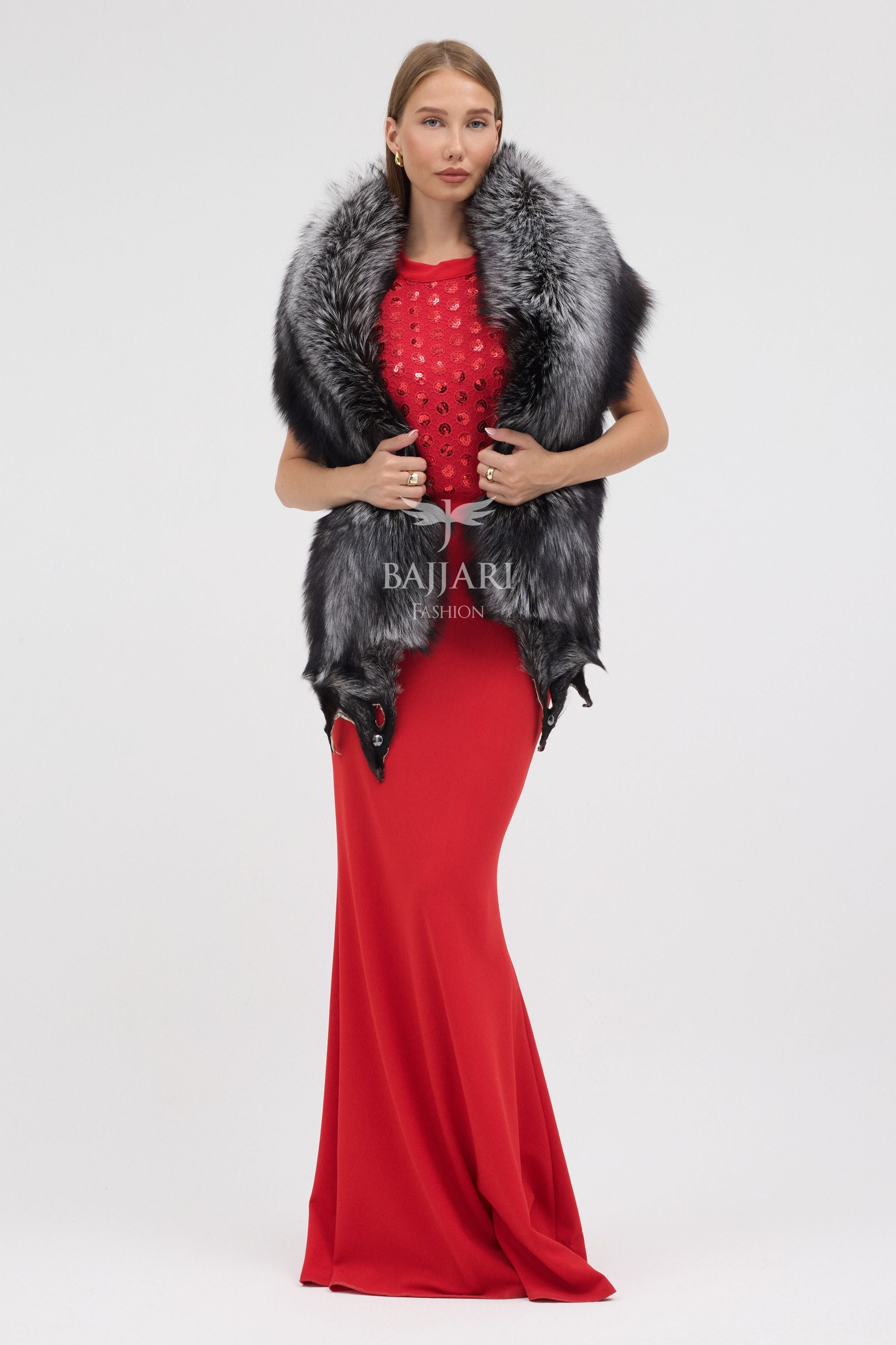 Argentina Fox Fur Shawl