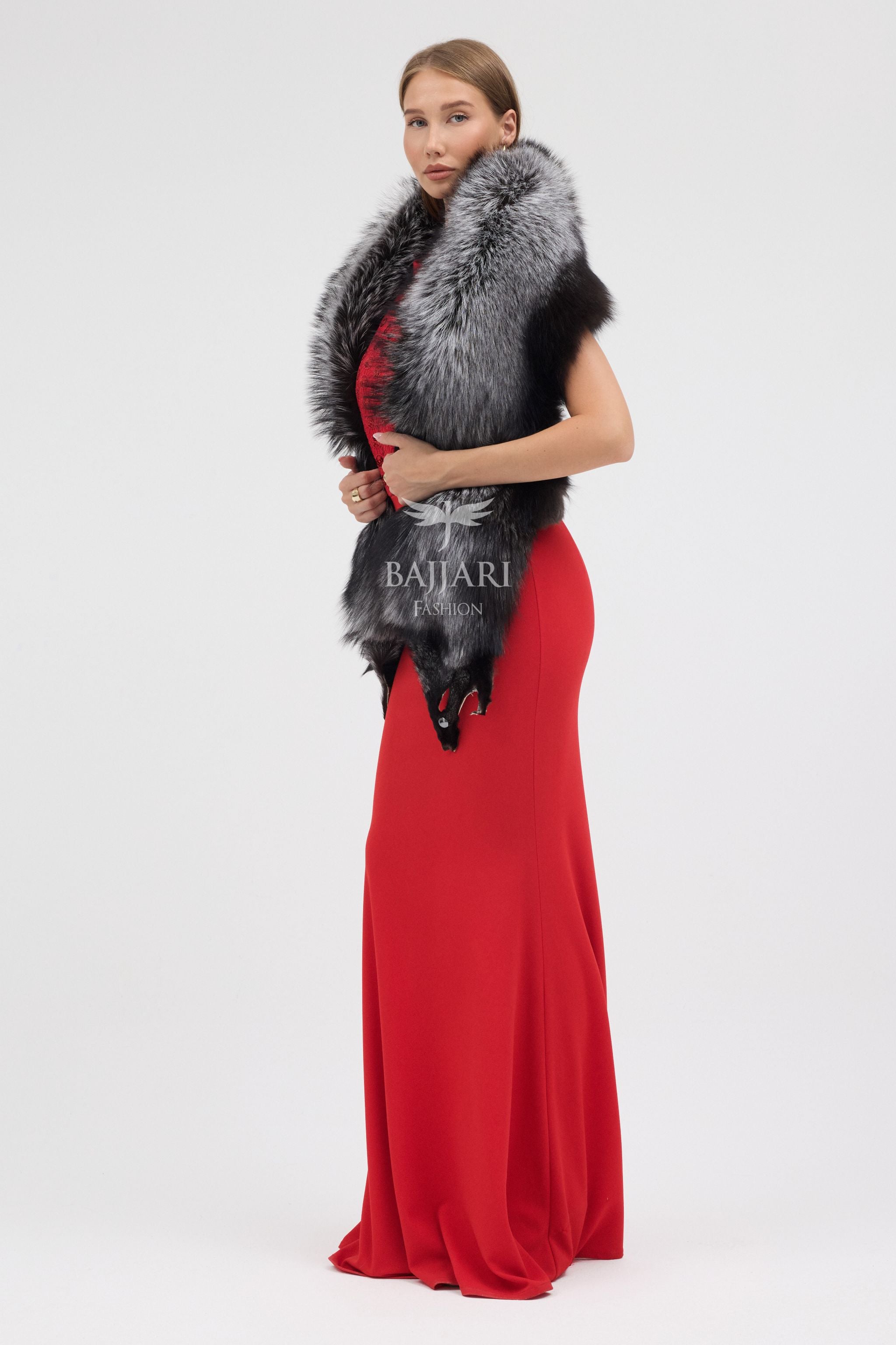 Argentina Fox Fur Shawl