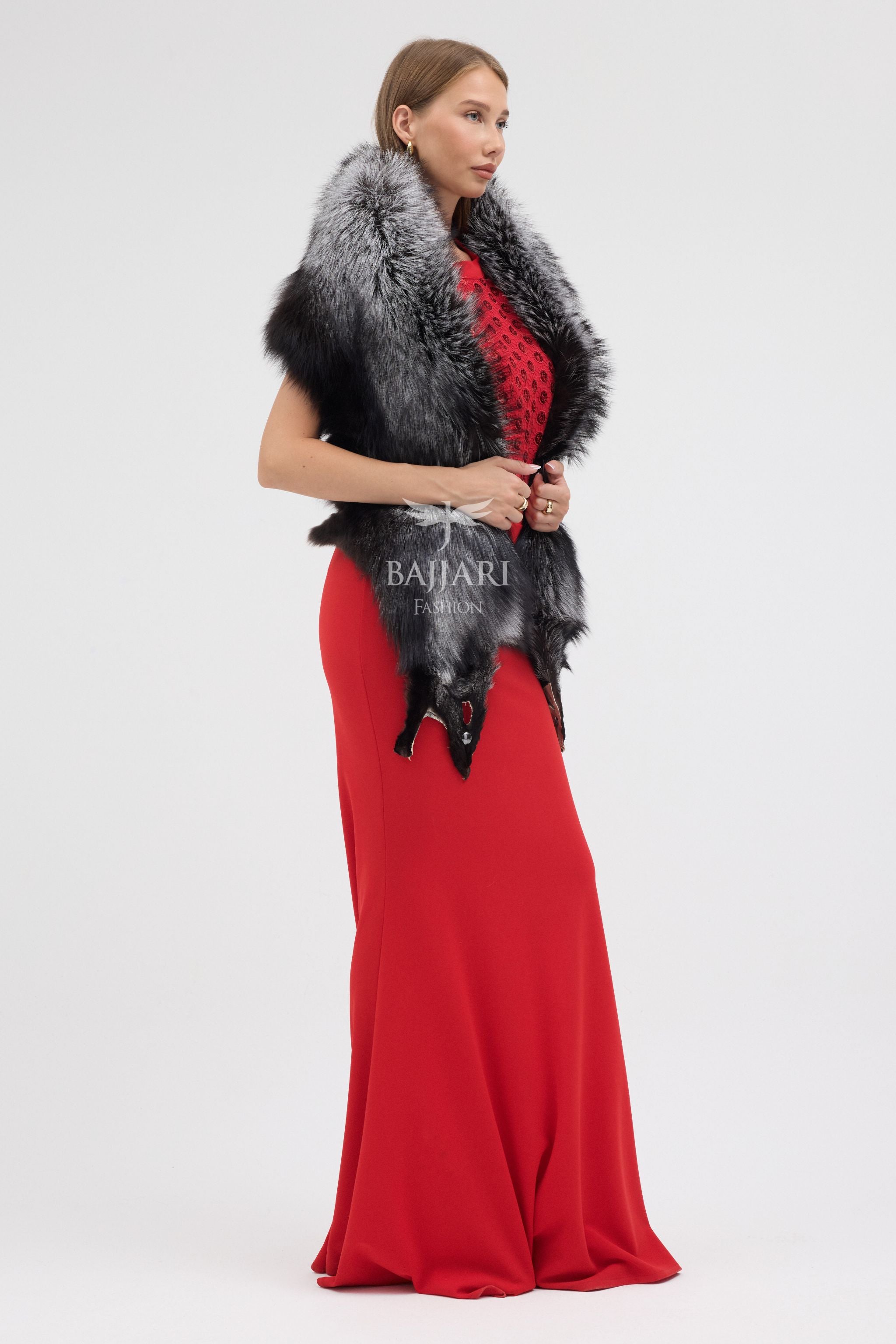 Argentina Fox Fur Shawl