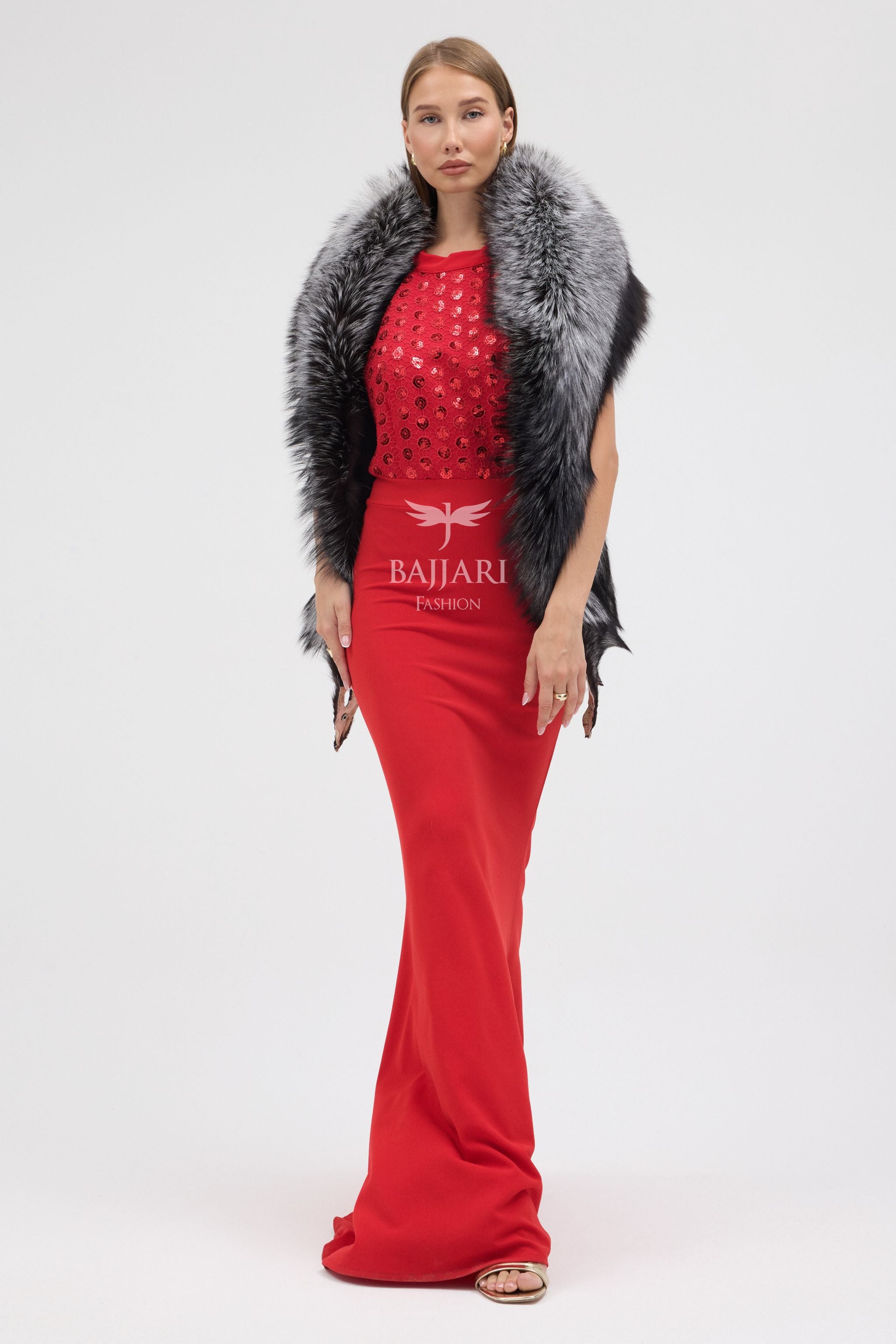 Argentina Fox Fur Shawl