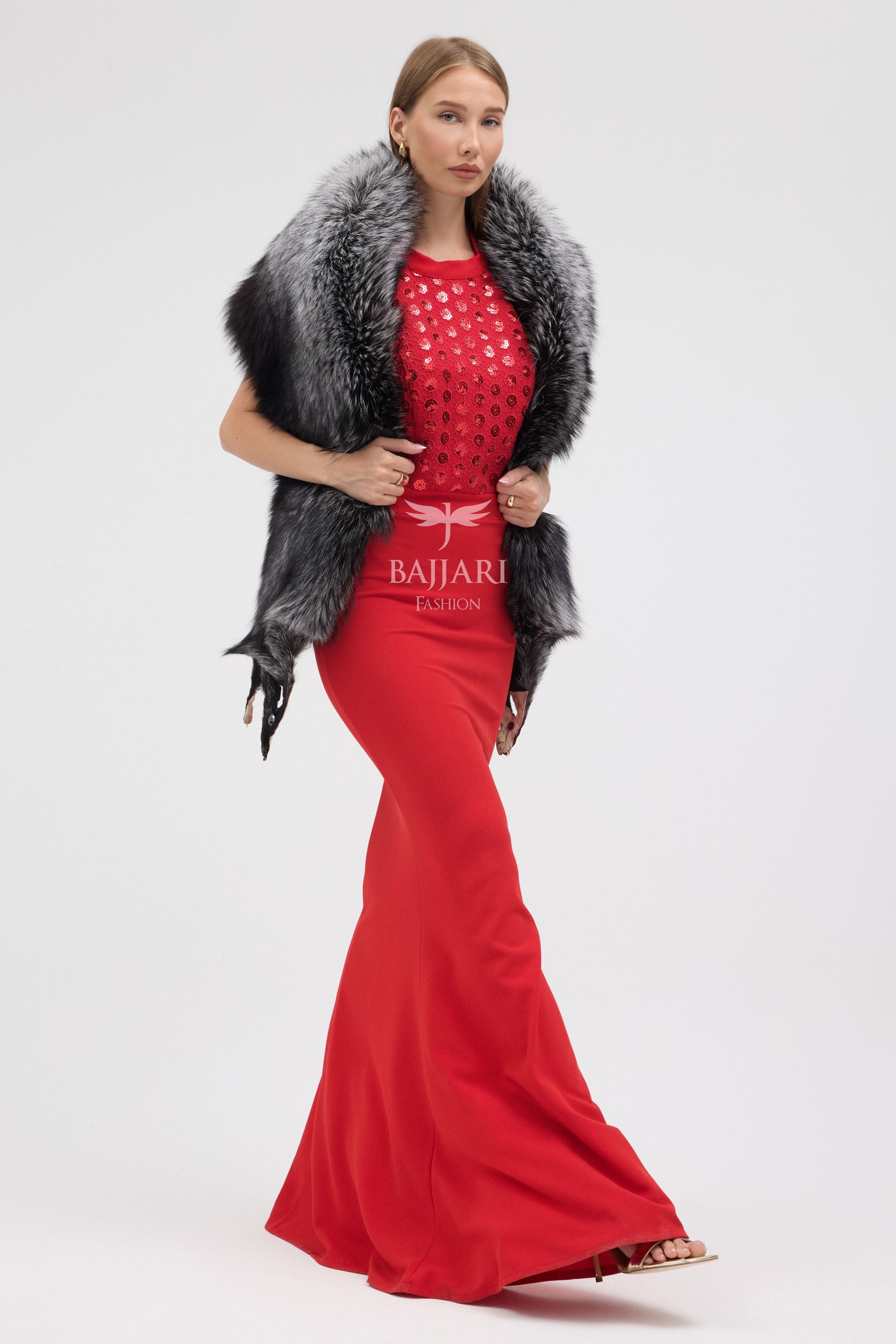 Argentina Fox Fur Shawl