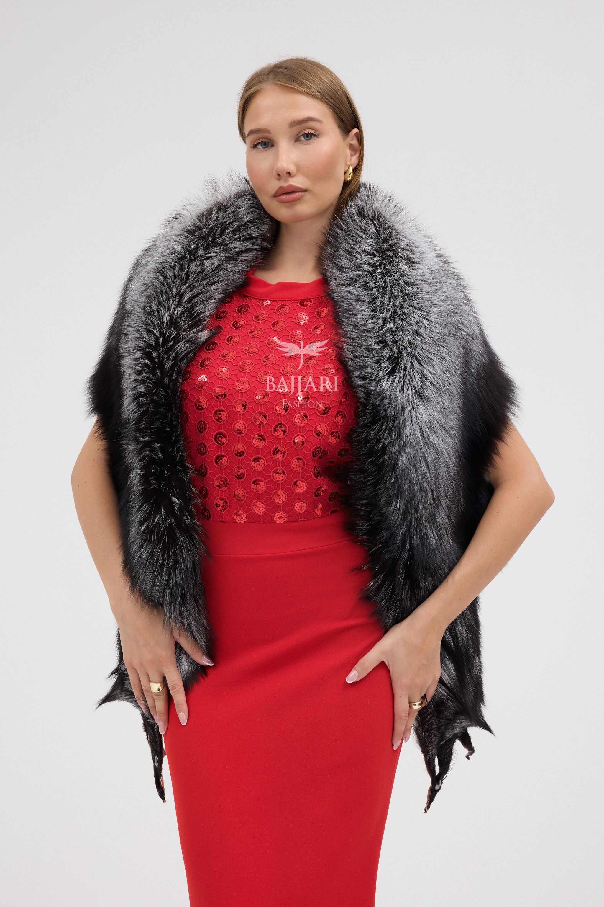 Argentina Fox Fur Shawl