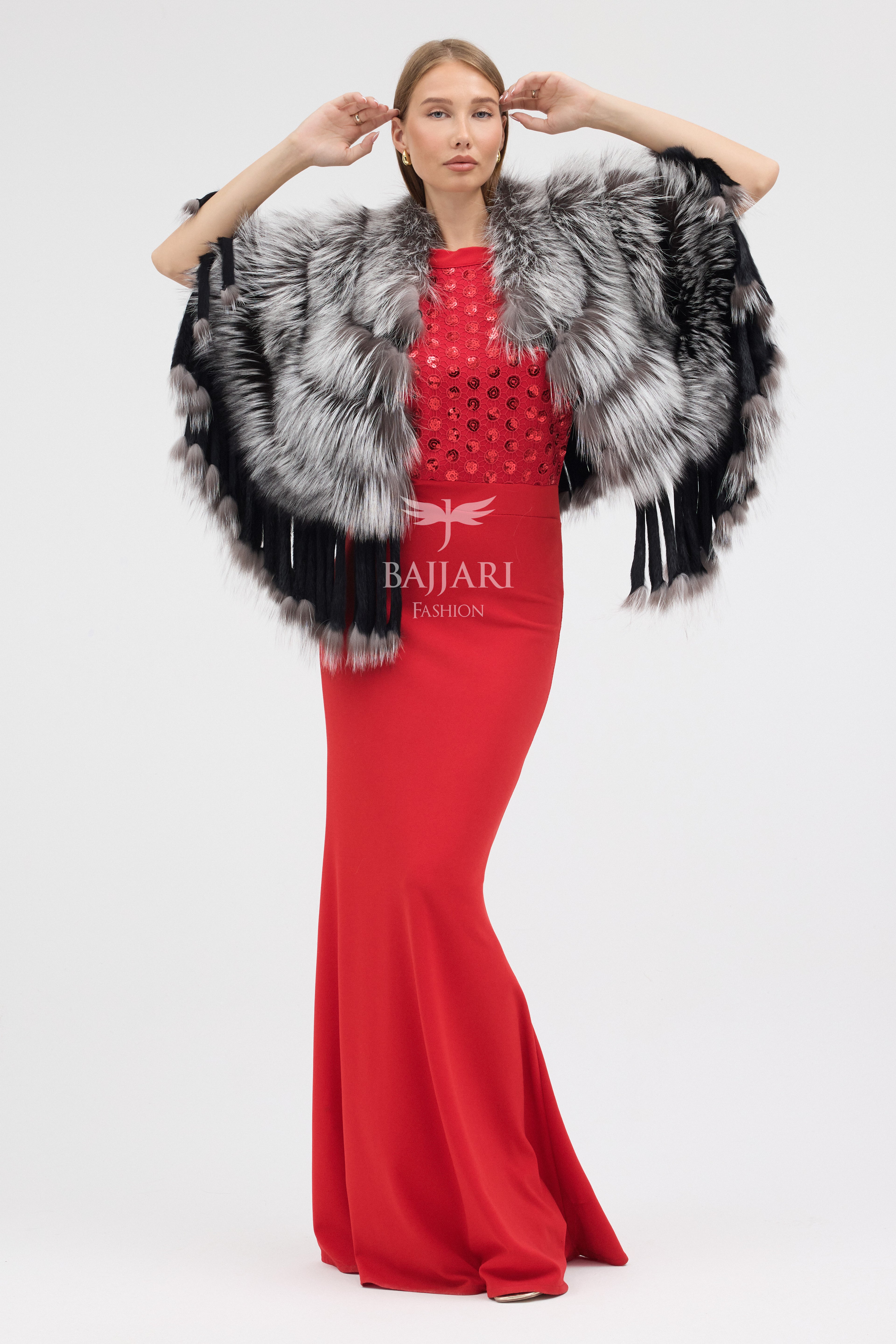 Argentina Fox Fur Shawl