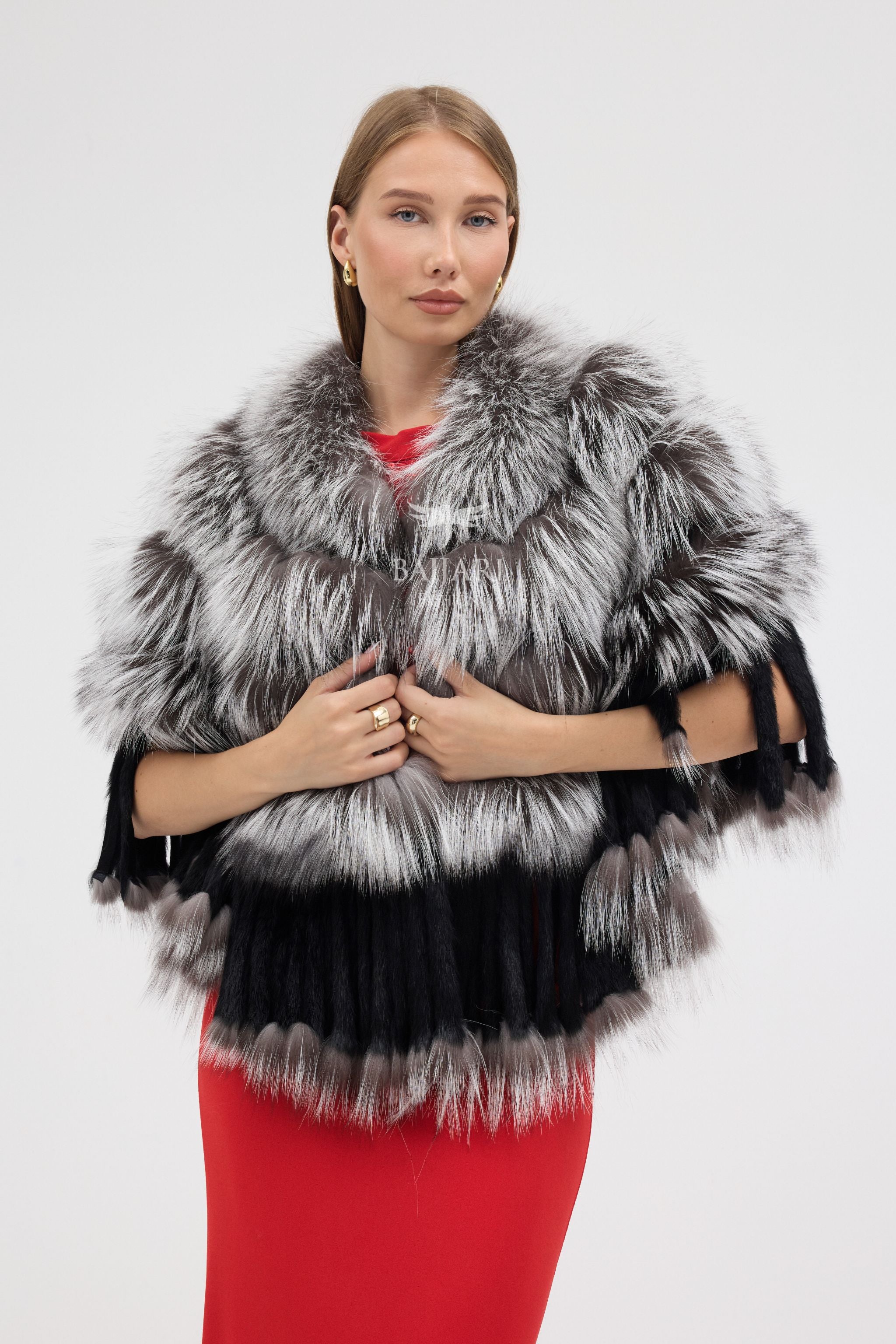 Argentina Fox Fur Shawl