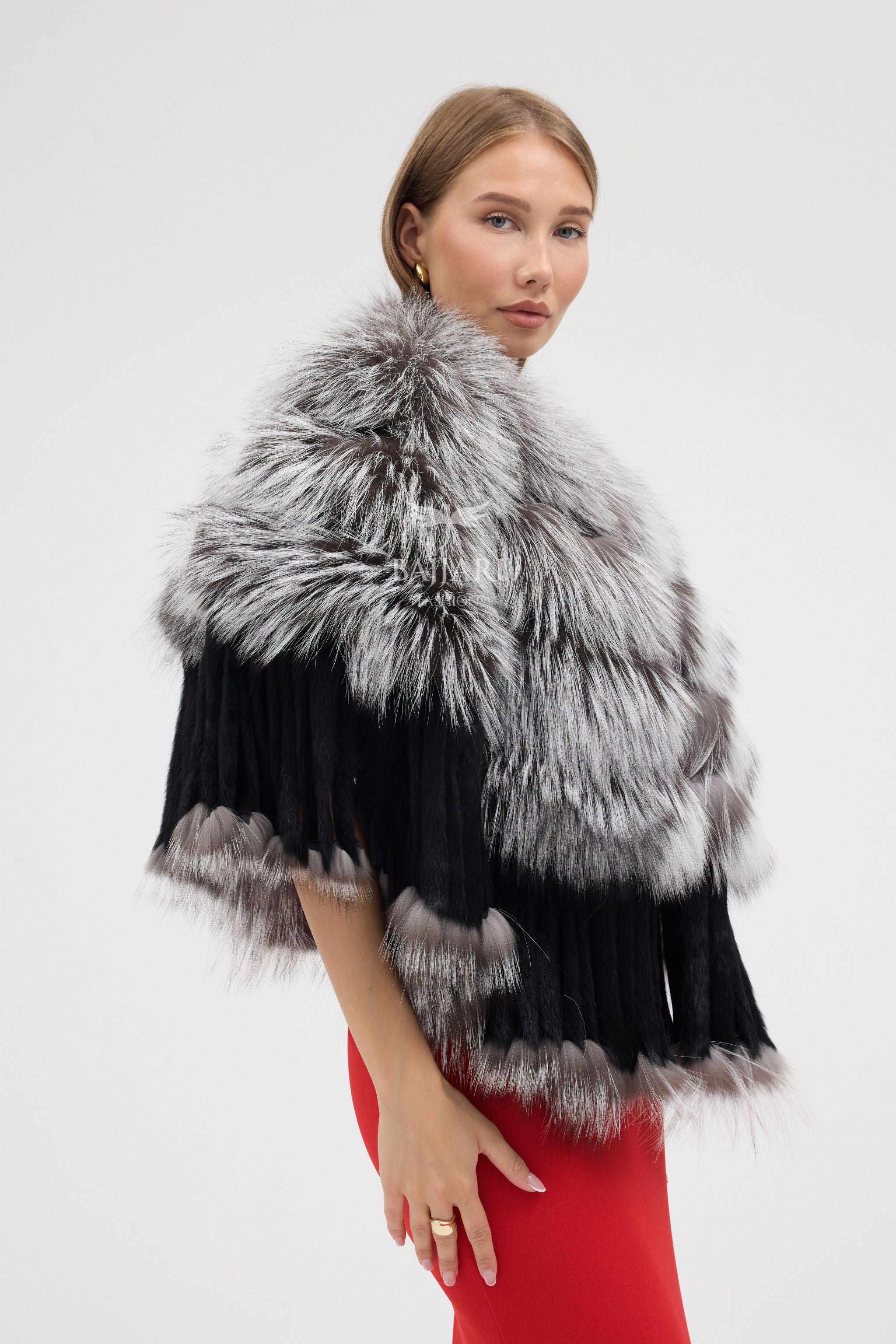 Argentina Fox Fur Shawl