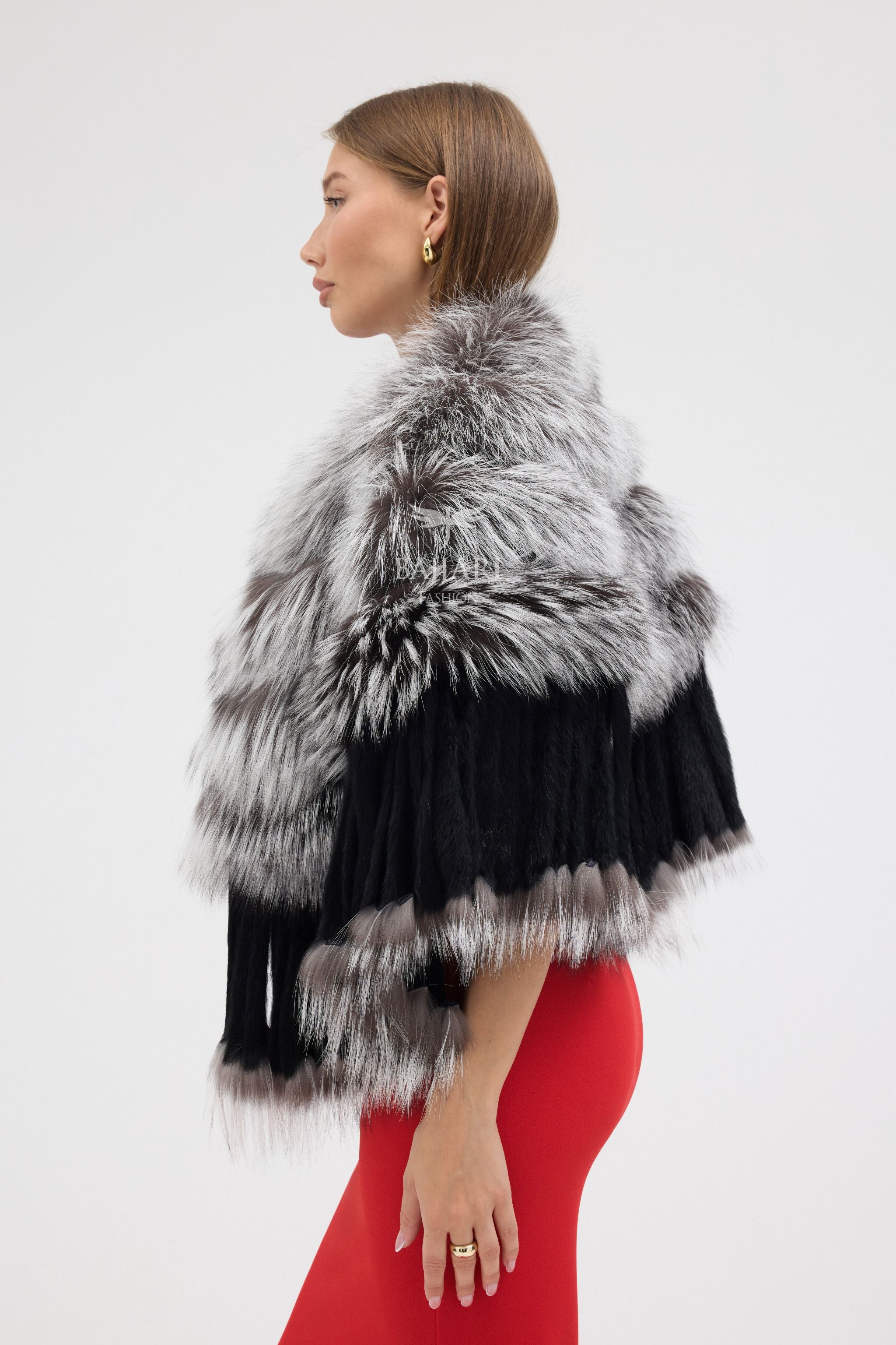 Argentina Fox Fur Shawl