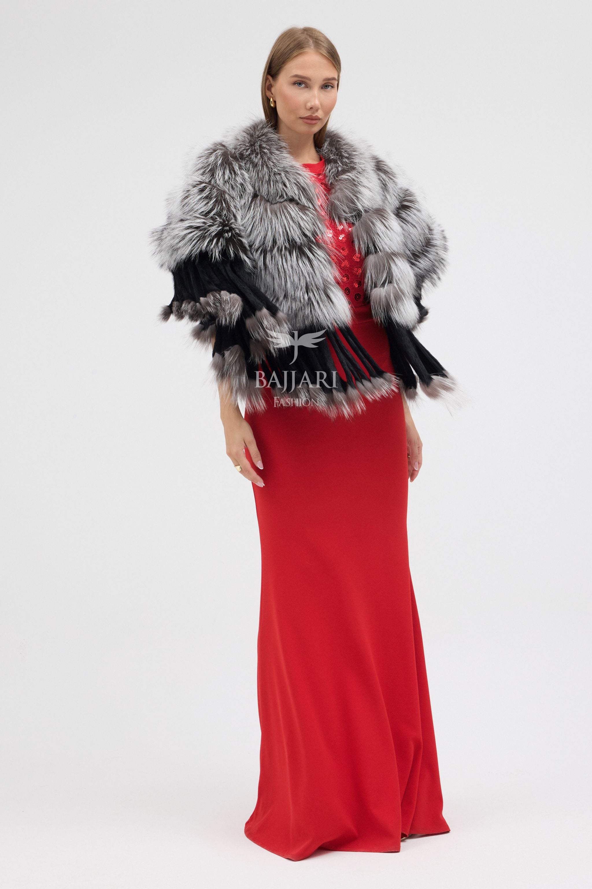 Argentina Fox Fur Shawl