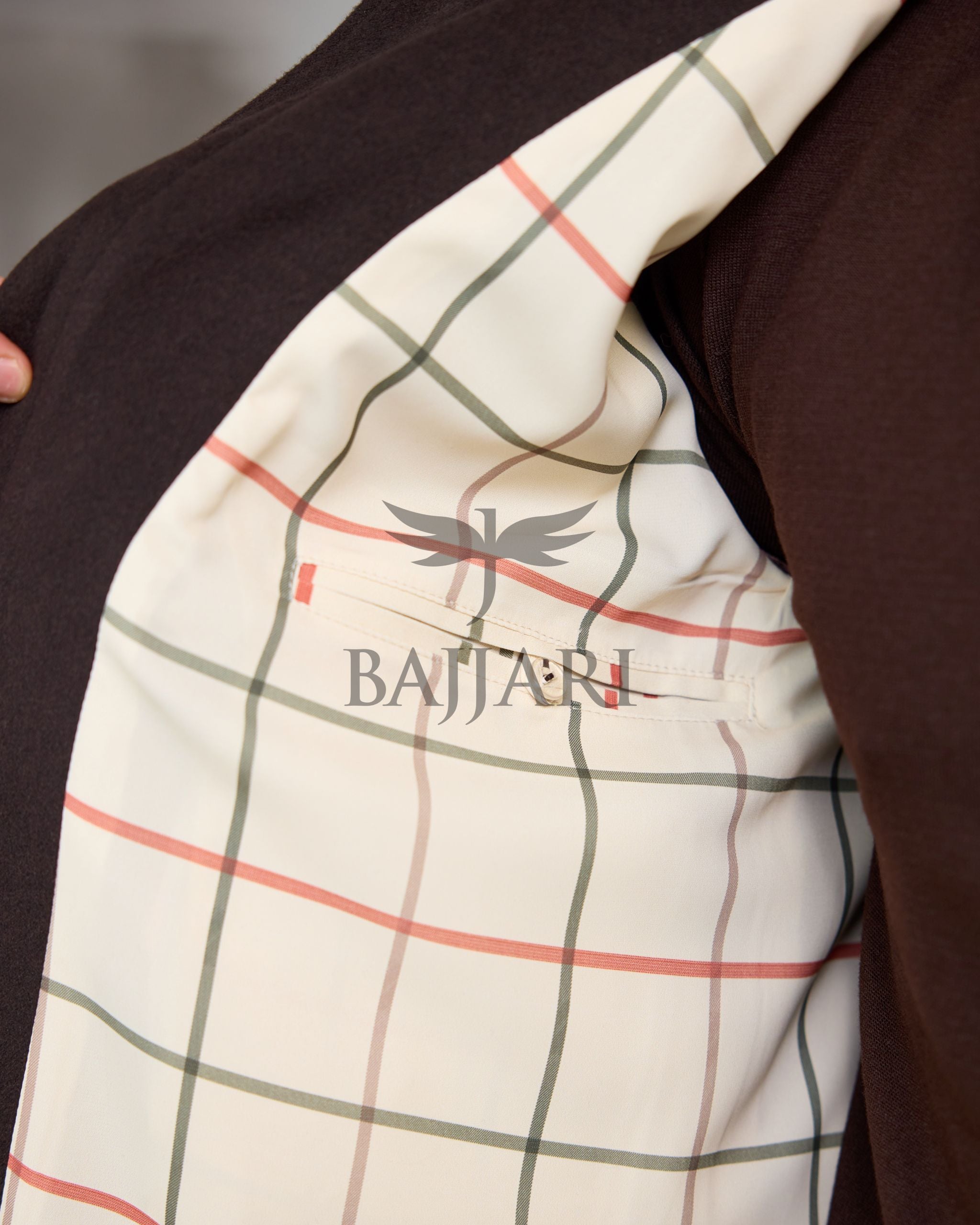 Men's Cashmere Jacket with Removable Lining and Collar, Featuring Rabbit Rex Fur Detail