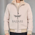 Cashmere-Touch Winter Jacket with Genuine Rex Fur Lining