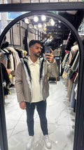 Man jacket inside rabbit M 284