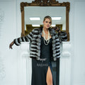 NATURAL CHINCHILLA FUR JACKET -1999-