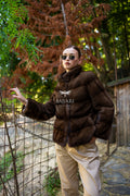 Exclusive 100% Mink Fur Women’s Coat