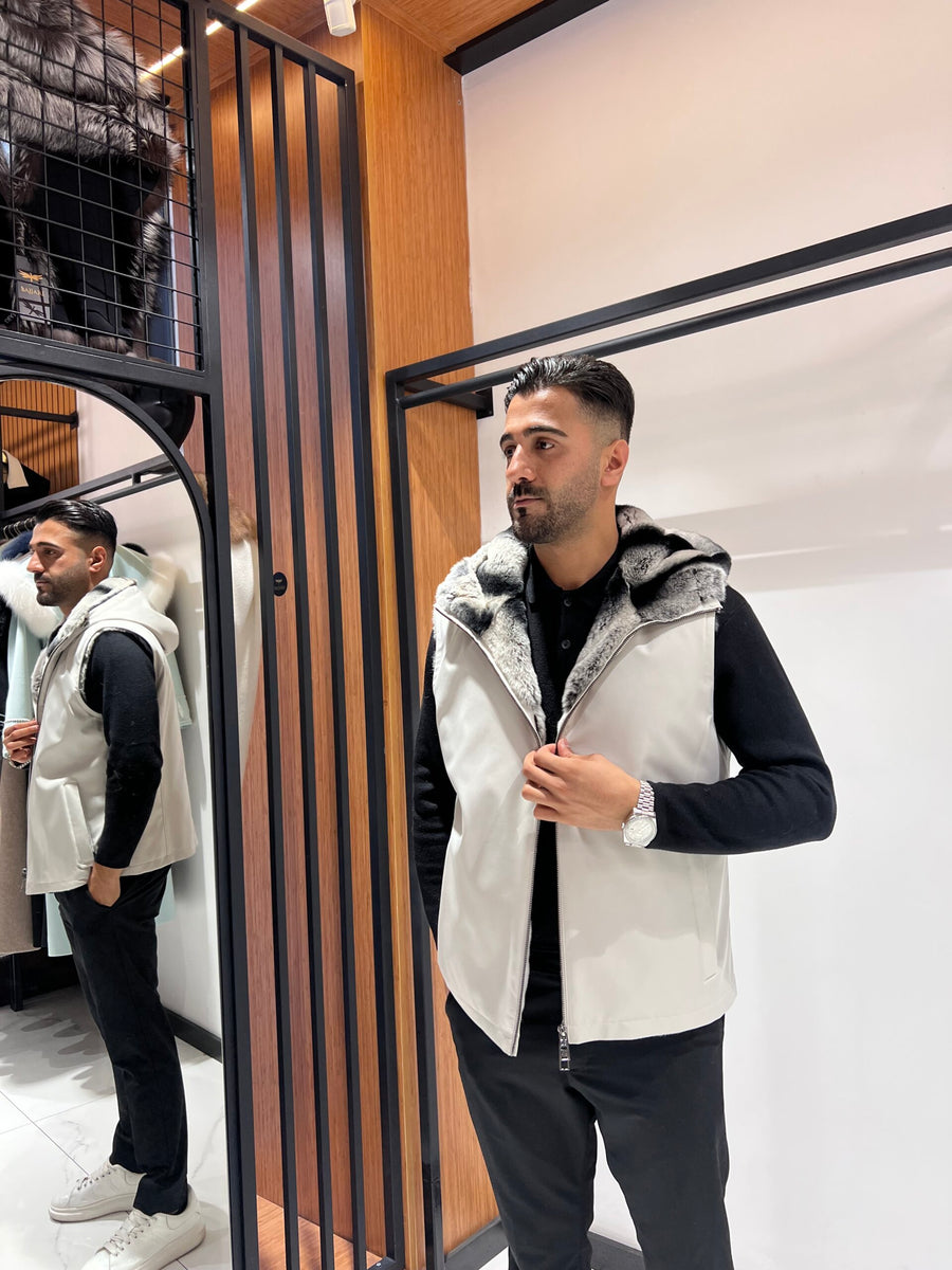 Waterproof fabric inside rabbit vest