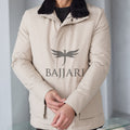 Stylish Jacket with Waterproof Fabric and Real Rex Rabbit Fur Lining