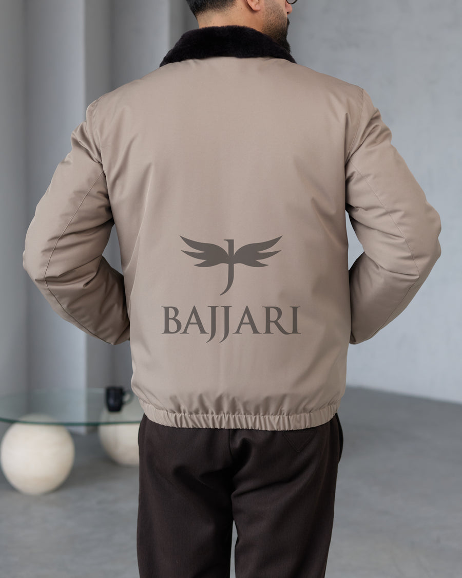 Stylish Jacket with Waterproof Fabric and Real Rex Rabbit Fur Lining