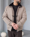 Stylish Jacket with Waterproof Fabric and Real Rex Rabbit Fur Lining