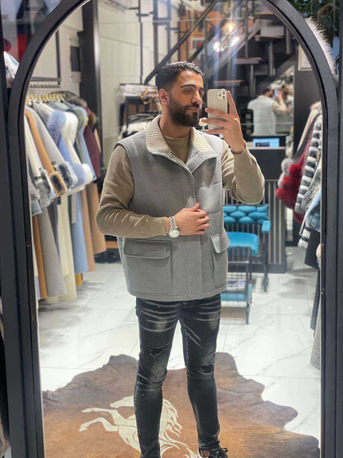 Cashmere Man Vest