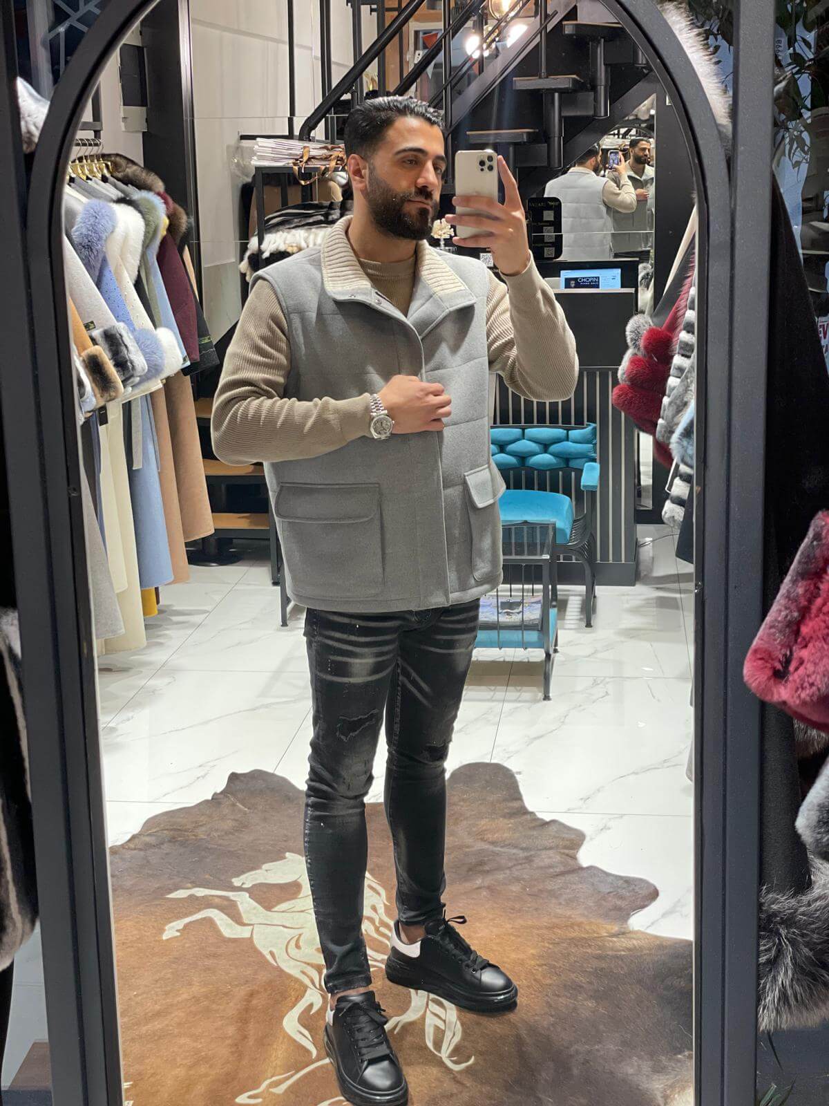 Cashmere Man Vest
