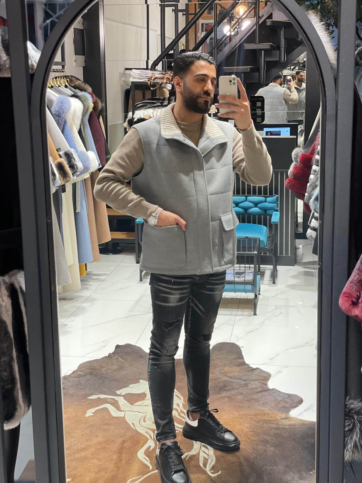 Cashmere Man Vest
