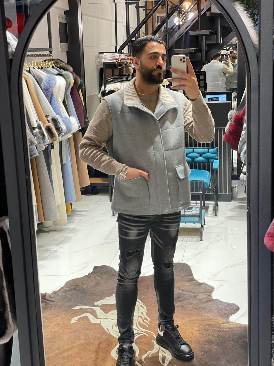 Cashmere Man Vest