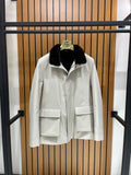 Men’s Jacket with Fur-Lined Interior, Detachable Collar, and Waterproof Fabric M-903