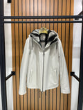 Men’s Jacket with Fur-Lined Interior, Fur-Lined Hood, and Waterproof Fabric M-284