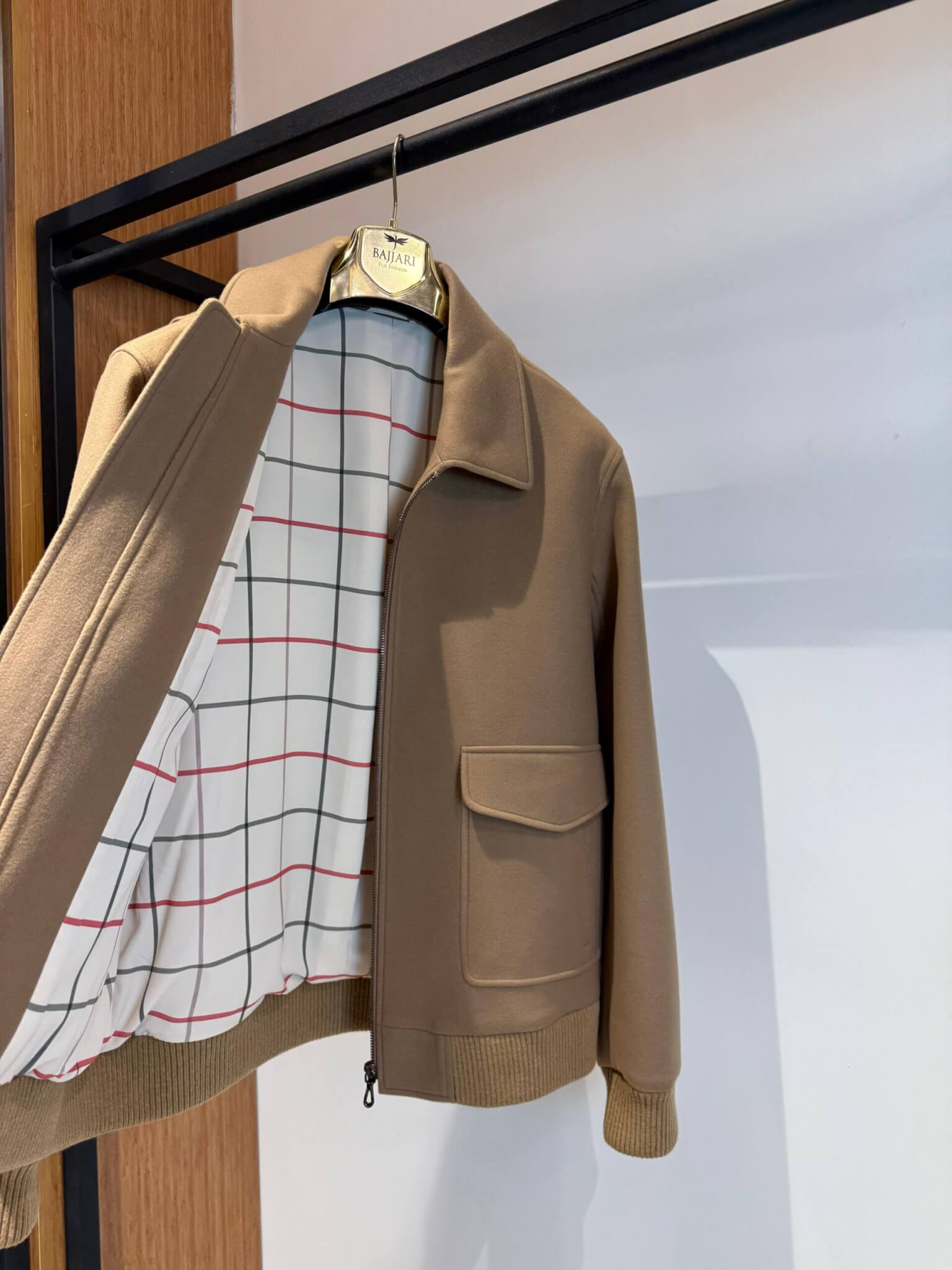 Men’s Plain Cashmere Jacket – Premium Lining