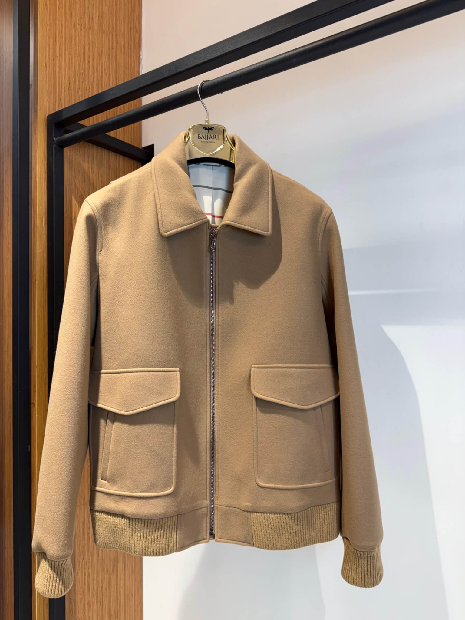 Men’s Plain Cashmere Jacket – Premium Lining