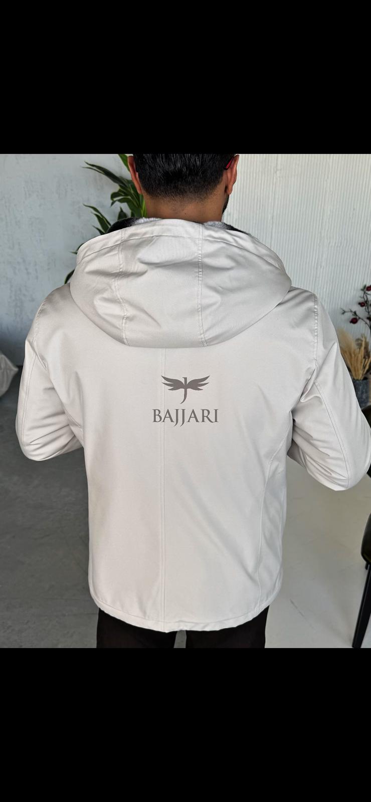 Men’s Jacket with Fur-Lined Interior, Fur-Lined Hood, and Waterproof Fabric M-284
