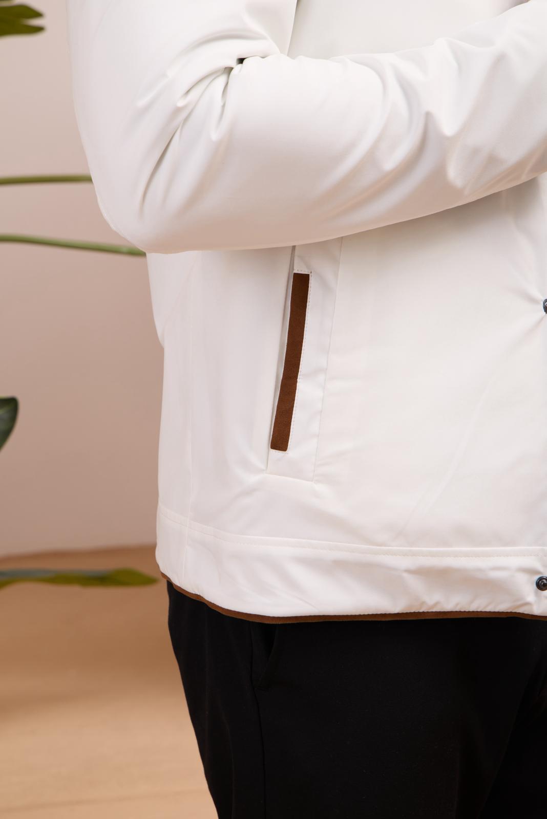 Double-Sided Men's Cashmere Waterproof Jacket