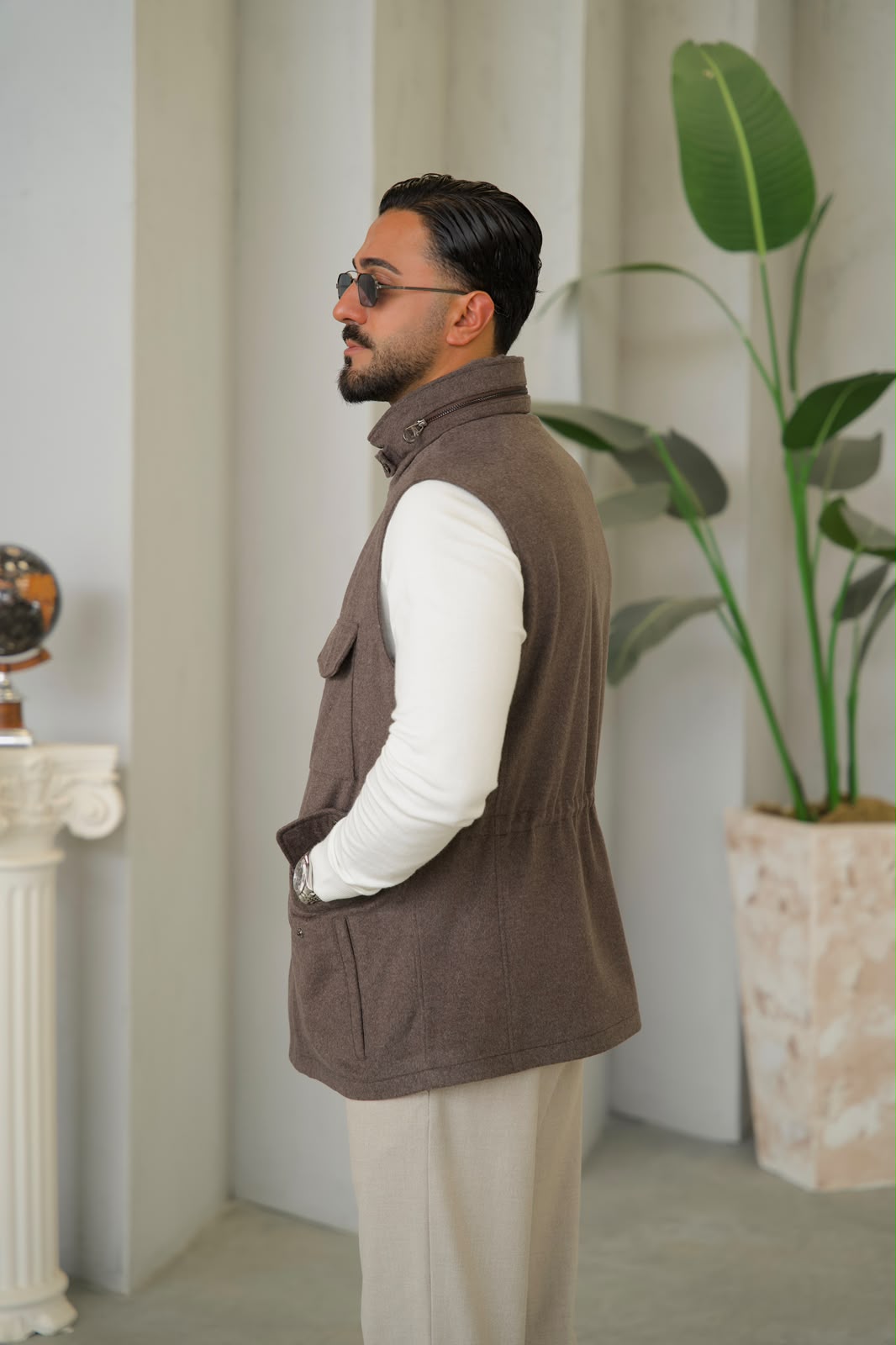 Cashmere Men's Vest