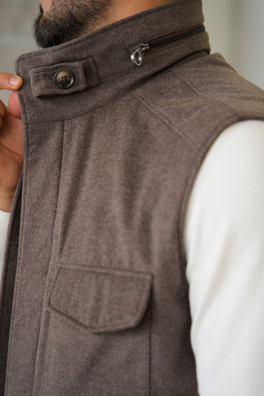 Cashmere Men's Vest