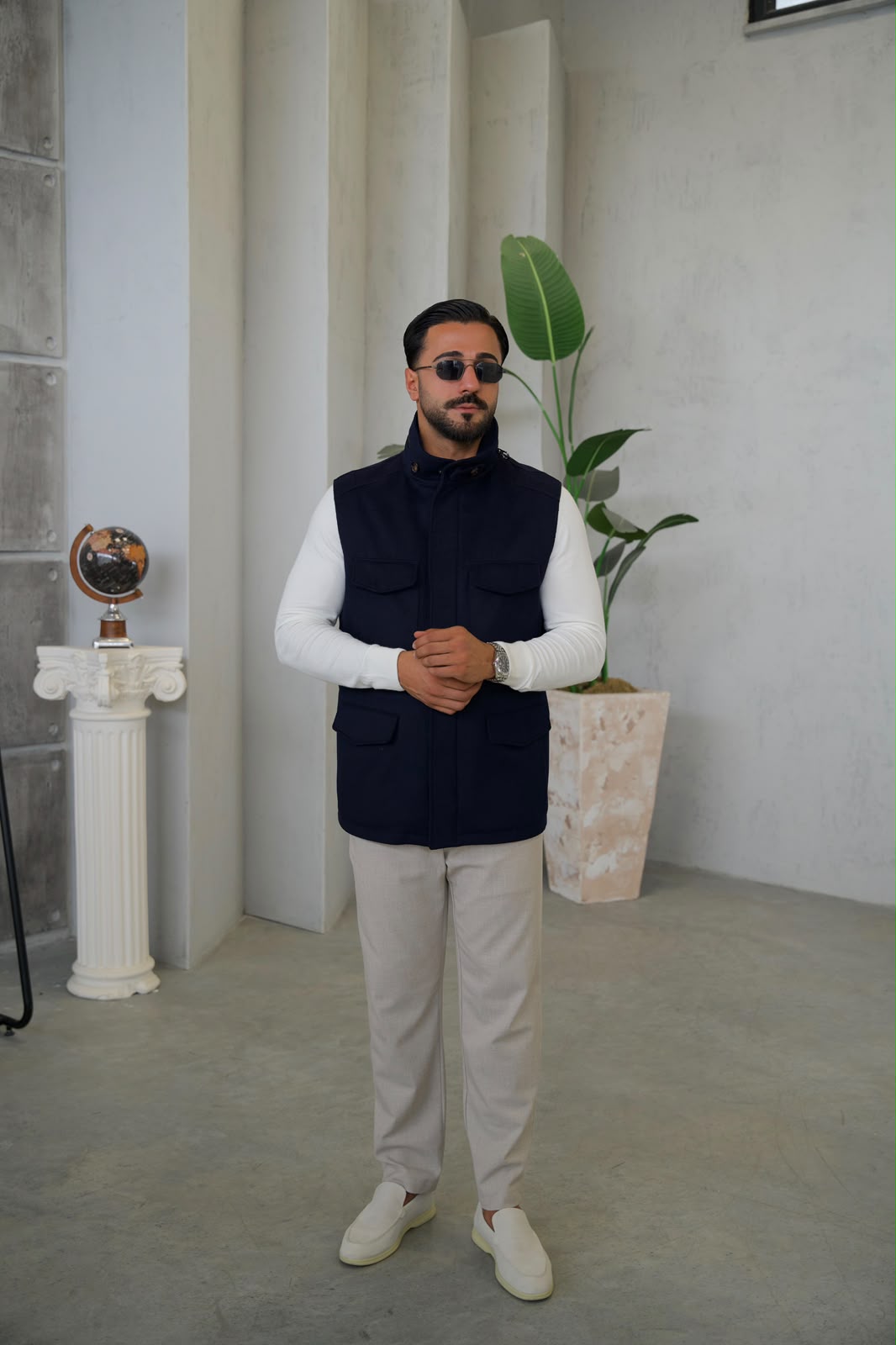 Cashmere Men's Vest