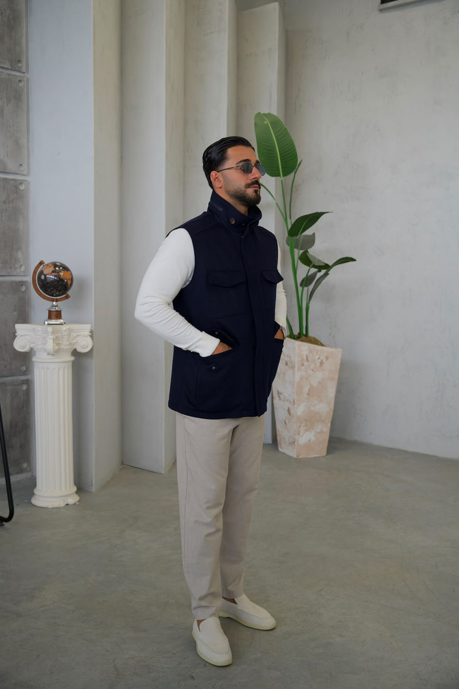 Cashmere Men's Vest