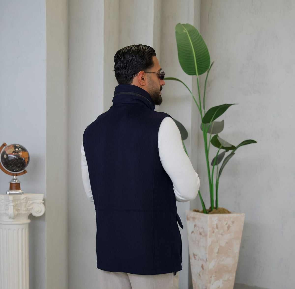 Cashmere Men's Vest