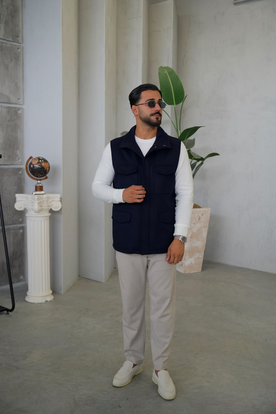 Cashmere Men's Vest